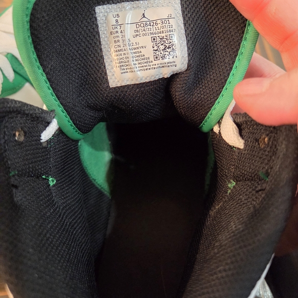 NIKE Jordan 1 MIDI LUCKY GREEN SIZE 8 main image 5